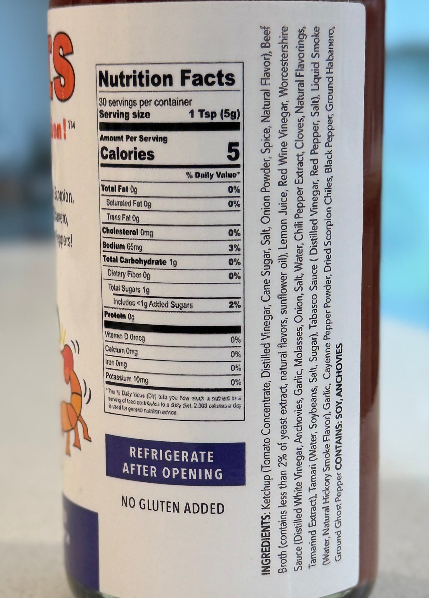 A Sizzle of Scorpion Hot Sauce